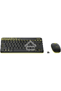 Клавиатура + мышь Logitech Wireless Desktop MK240 Nano Black Retail Combo