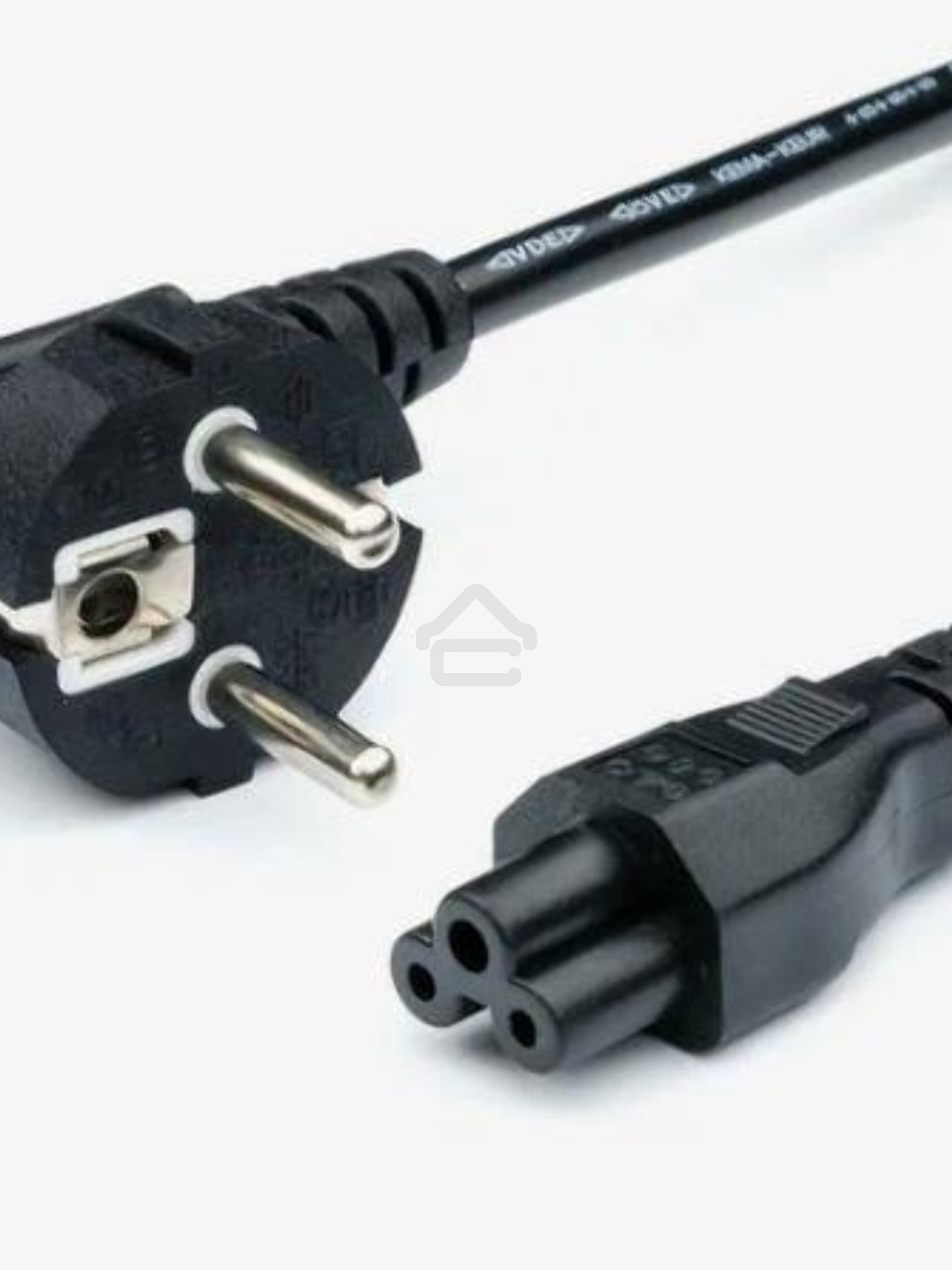Кабель питания GoPower евровилка CEE 7/7-IEC 320 C5 1.8м ПВХ 0.75мм черный (1/10/160)