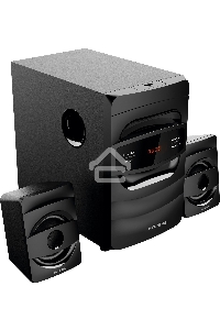 Микросистема Hyundai H-MS1404 черный 30Вт FM USB BT SD