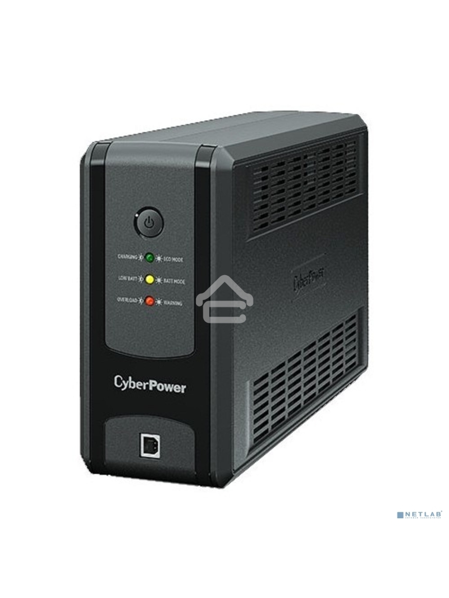 Источник бесперебойного питания CyberPower Line-Interactive UT850EIG, 850VA/425W, USB/RJ11/45, (4 IEC С13)