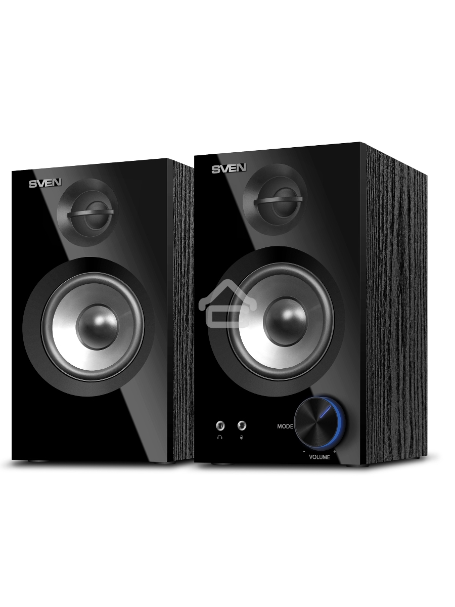 Колонки SVEN АС SPS-621, черный (28 Вт, Bluetooth)