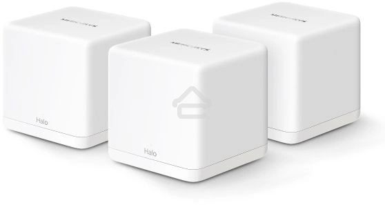 Бесшовный Mesh роутер Mercusys Halo H60X (3-pack) AX1500 Wi-Fi 6 система