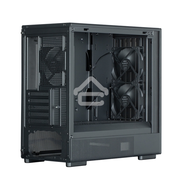 Компьютерный корпус Zalman P10 NAMU, MATX, BLACK, WINDOW, FRONT COVER WALNUT, 2x3.5
