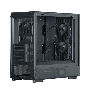 Корпус Zalman P10 NAMU, MATX, BLACK, WINDOW, FRONT COVER WALNUT, 2x3.5
