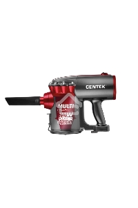 Пылесос вертикальный Centek CT-2561 красный/черный, питание от сети, 150 Вт, уборка сухая, пылесборник 0.5 л