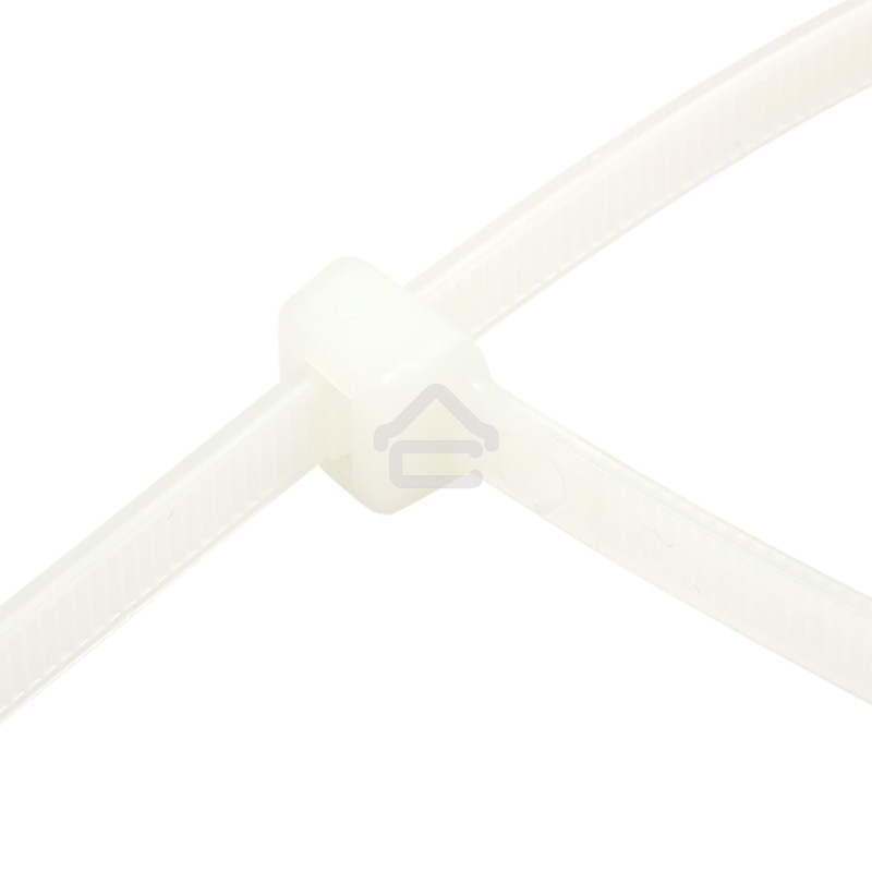 Хомут-стяжка кабельная нейлоновая PROconnect 150 x2,5 мм, белая, упаковка 100 шт.