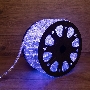 Дюралайт LED, свечение с динамикой (3W) - синий, 24 LED/м, бухта 100м