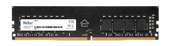 Оперативная память NETAC Basic, DDR4, 16GB (1x16GB), 2666MHz, CL19, DIMM