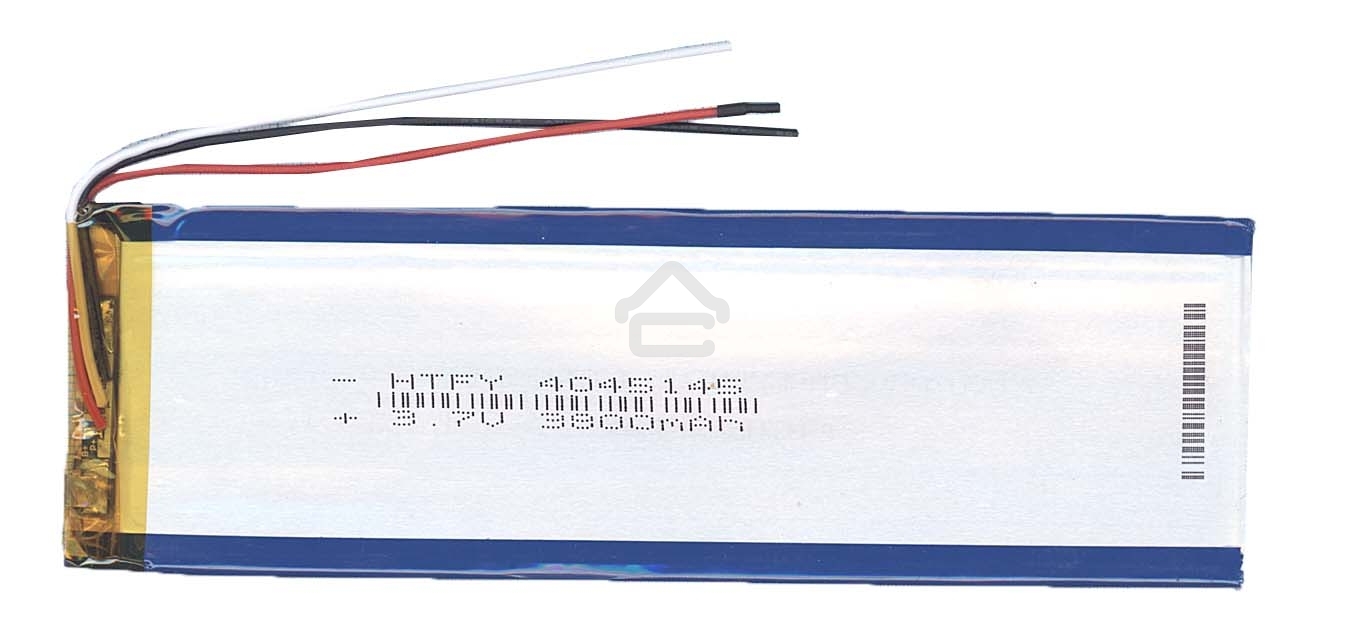 Аккумулятор Li-Pol (батарея) 4x45x145мм 3pin 3.7V/3800mAh
