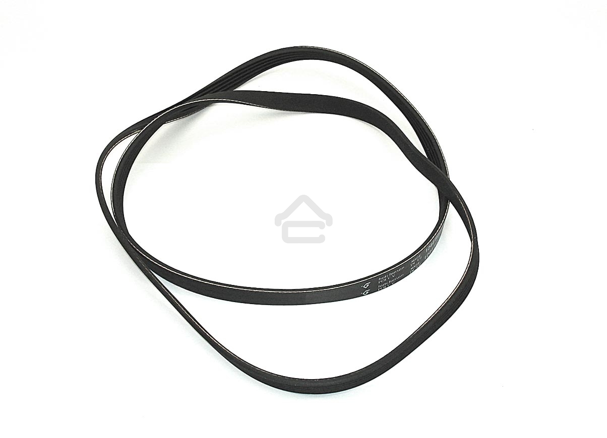 Ремень 1244 J5 / 1245 J5 для стиральной машины Indesit, Ariston, Whirlpool, Bauknecht черный 1244мм