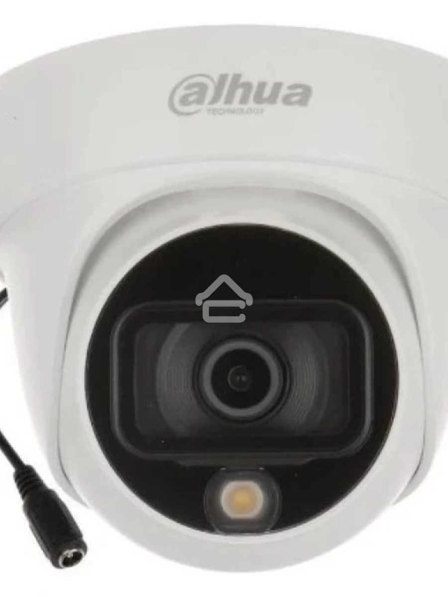 Камера видеонаблюдения аналоговая Dahua DH-HAC-HDW1209TLQP-A-LED-0280B-S2 2.8-2.8мм HD-CVI HD-TVI цв. корп.:белый (DH-HAC-HDW1209TLQP-A-LED-0280B)