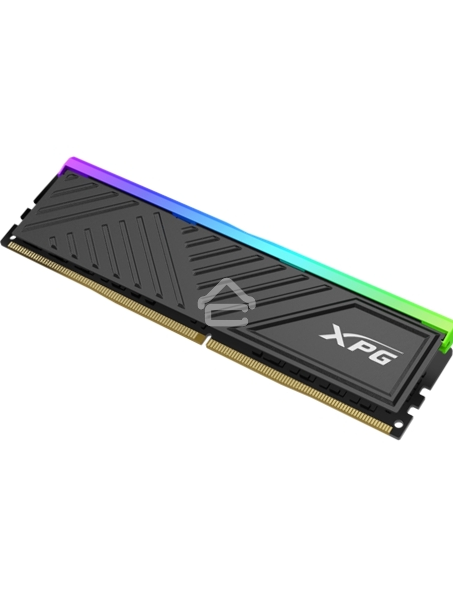 Оперативная память XPG Spectrix D35G RGB, DDR4, 16GB (1x16GB), 3200MHz, CL16, DIMM, с радиатором, черный, RGB