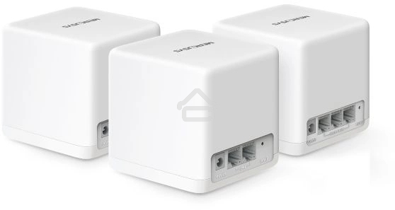 Бесшовный Mesh роутер Mercusys Halo H60X (3-pack) AX1500 Wi-Fi 6 система