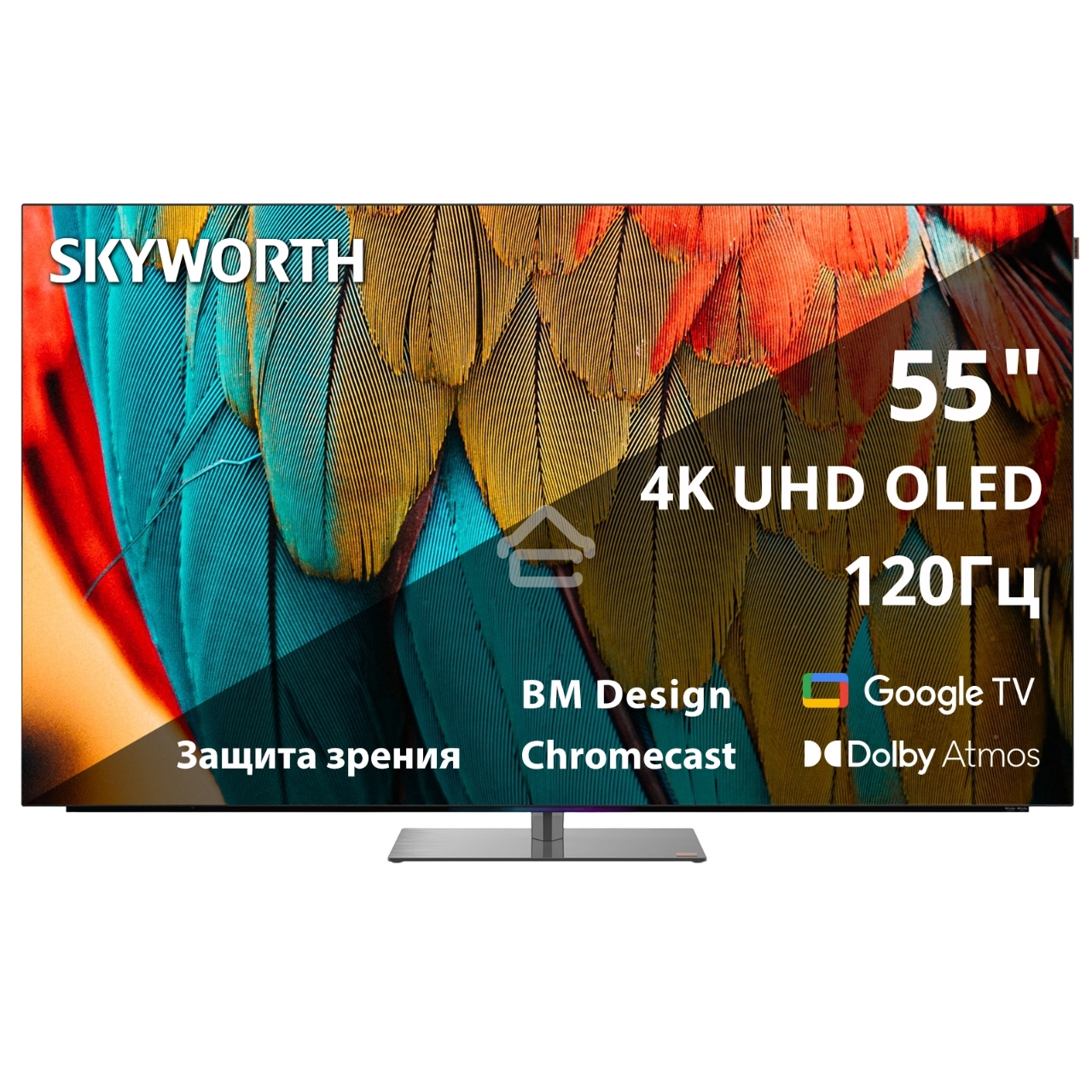 Телевизор Skyworth 55SXF9850 черный 55