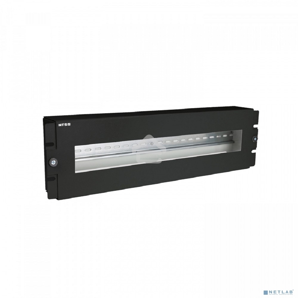 Рейка-DIN NTSS NTSS-VRU3U-BL 3U черный