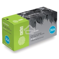 Картридж лазерный Cactus CS-CB436AS (тип CB436A) черный (2000 стр.) для HP LaserJet P1505/M1120 mfp/M1522 mfp