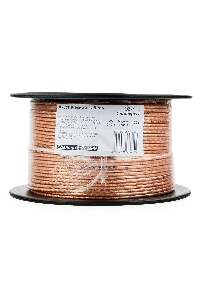 Акустический кабель Cablexpert CC-TC2x2,5-100M, прозрачный, 100 м, на катушке