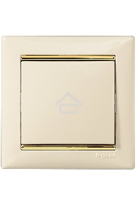 Выключатель Legrand 774301 Valena простой 10 Ax (слоновая кость)