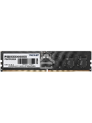 Оперативная память Patriot Signature, DDR5, 8GB (1x8 GB), 4800 MHz, CL40