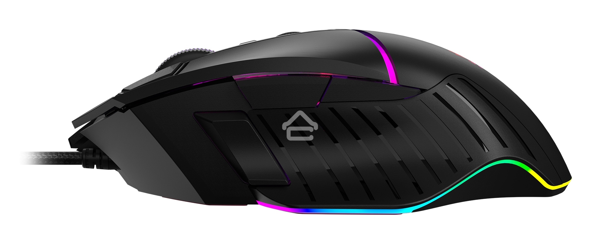 Мышь проводная A4Tech Bloody W95 Max черный, 12000 dpi, USB, кнопки - 10
