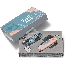 Нож перочинный Victorinox Companion Paris Style (1.3909.E221) 91мм 16функц. розовый с чехлом подар.коробка