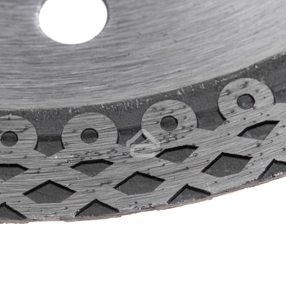 Диск алмазный Gross ф115х22,2мм, тонкий, сплошной (Jaguar), мокрое резание