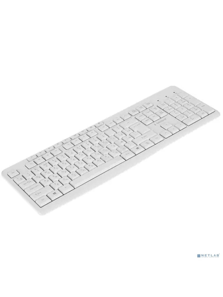 Клавиатура Gembird KB-8430M проводная, USB, белый