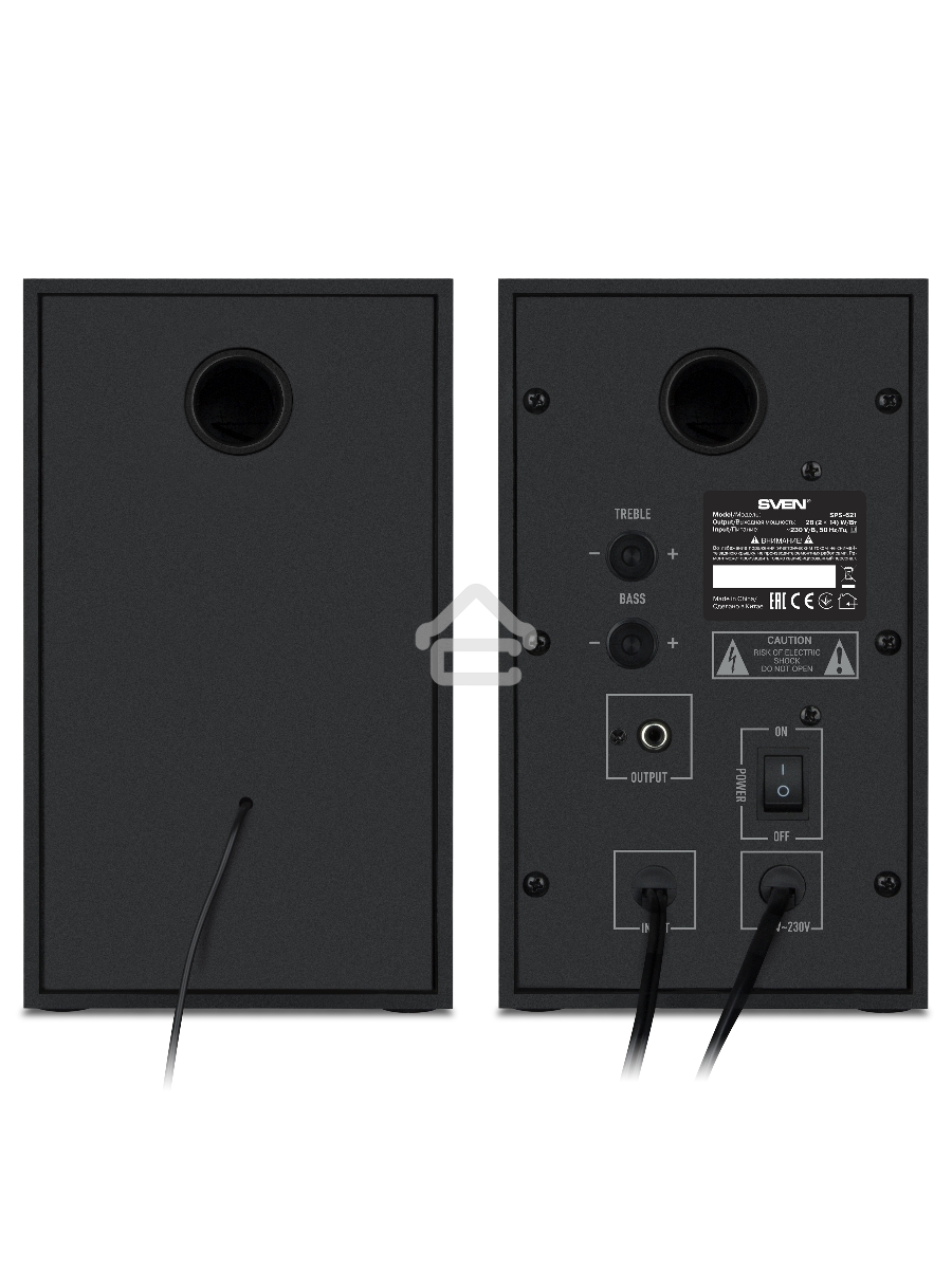 Колонки SVEN АС SPS-621, черный (28 Вт, Bluetooth)