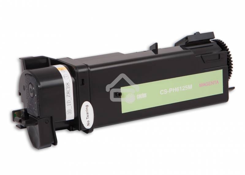 Картридж лазерный Cactus CS-PH6125M (106R01336) пурпурный (1000 стр.) для Xerox 6125/6125n