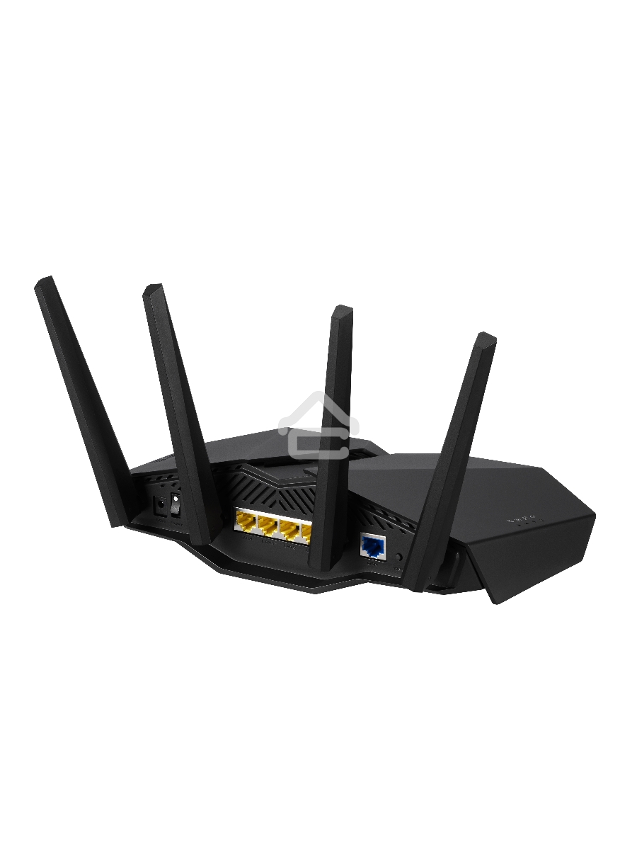 Роутер ASUS RT-AX82U роутер 802.11b/g/n/ac/ax, до 574 + 4804Мбит/c, 2,4 + 5 гГц, 4 антенны, USB, GBT LAN ; 90IG05G0-MO3R10