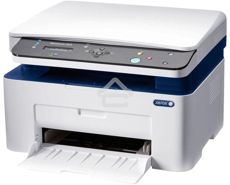 МФУ лазерное Xerox WorkCentre 3025BI (WC3025BI#), A4, ч/б, печ. до 20 стр/мин., скан. до 17 стр/мин. (ч/б) 4 стр/мин. (цвет), 1200 x 1200 dpi (печать) 600 x 600 dpi (скан.), Wi-Fi, USB, Air Print