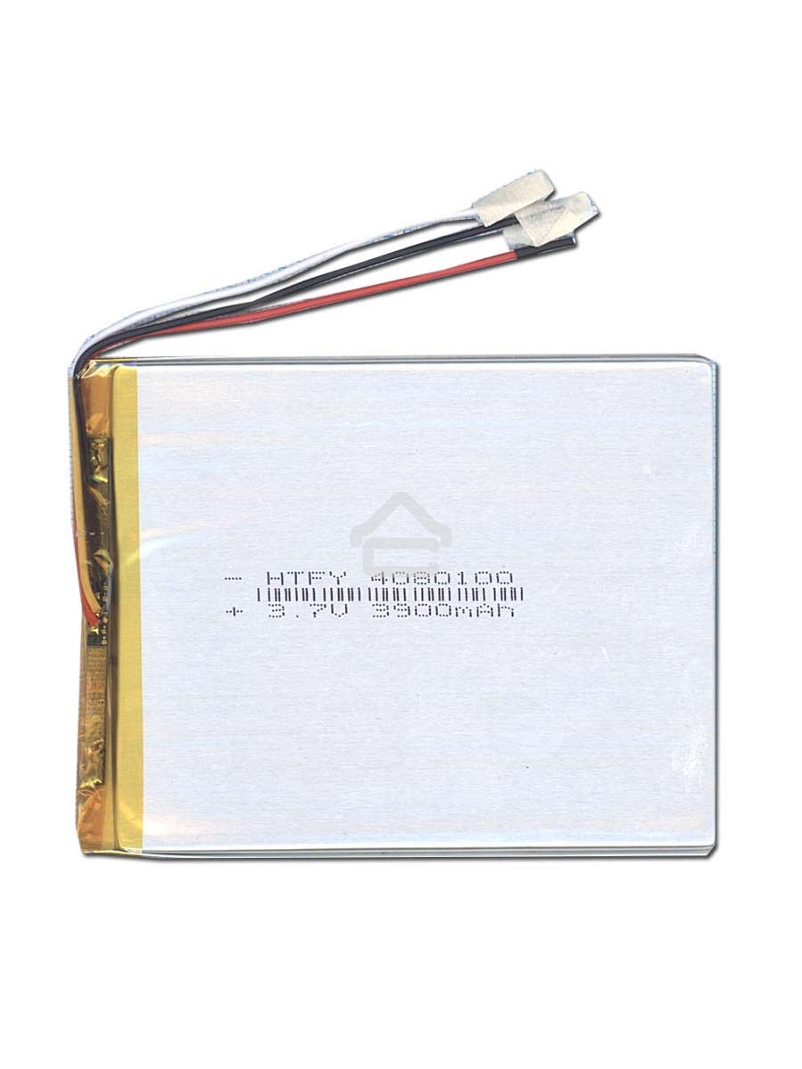 Аккумулятор Li-Pol (батарея) 4*80*100мм 3pin 3.7V/3900mAh