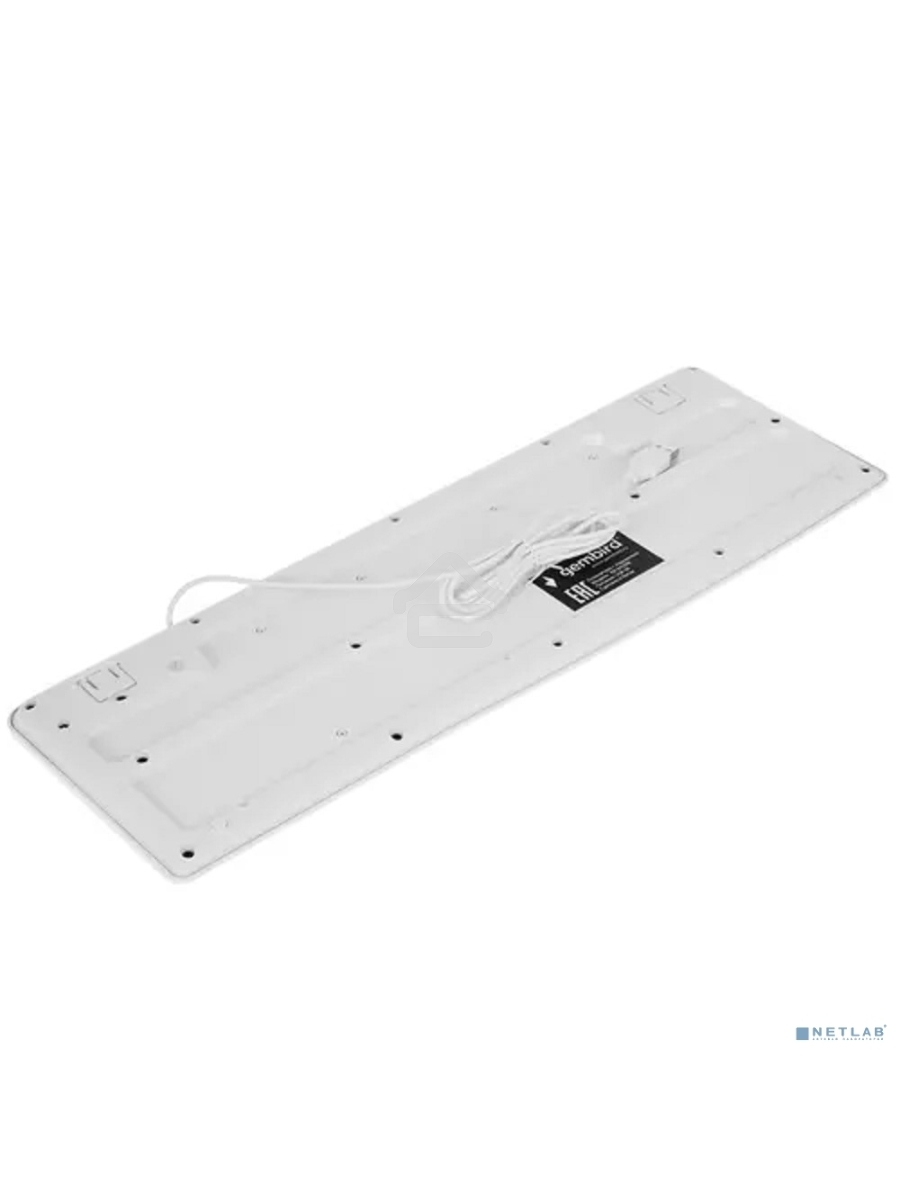 Клавиатура Gembird KB-8430M проводная, USB, белый