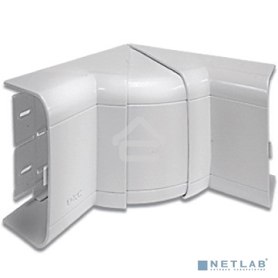 Угол внутренний изменяемый для кабель-канала 90х50 с разд. ДКС 09551