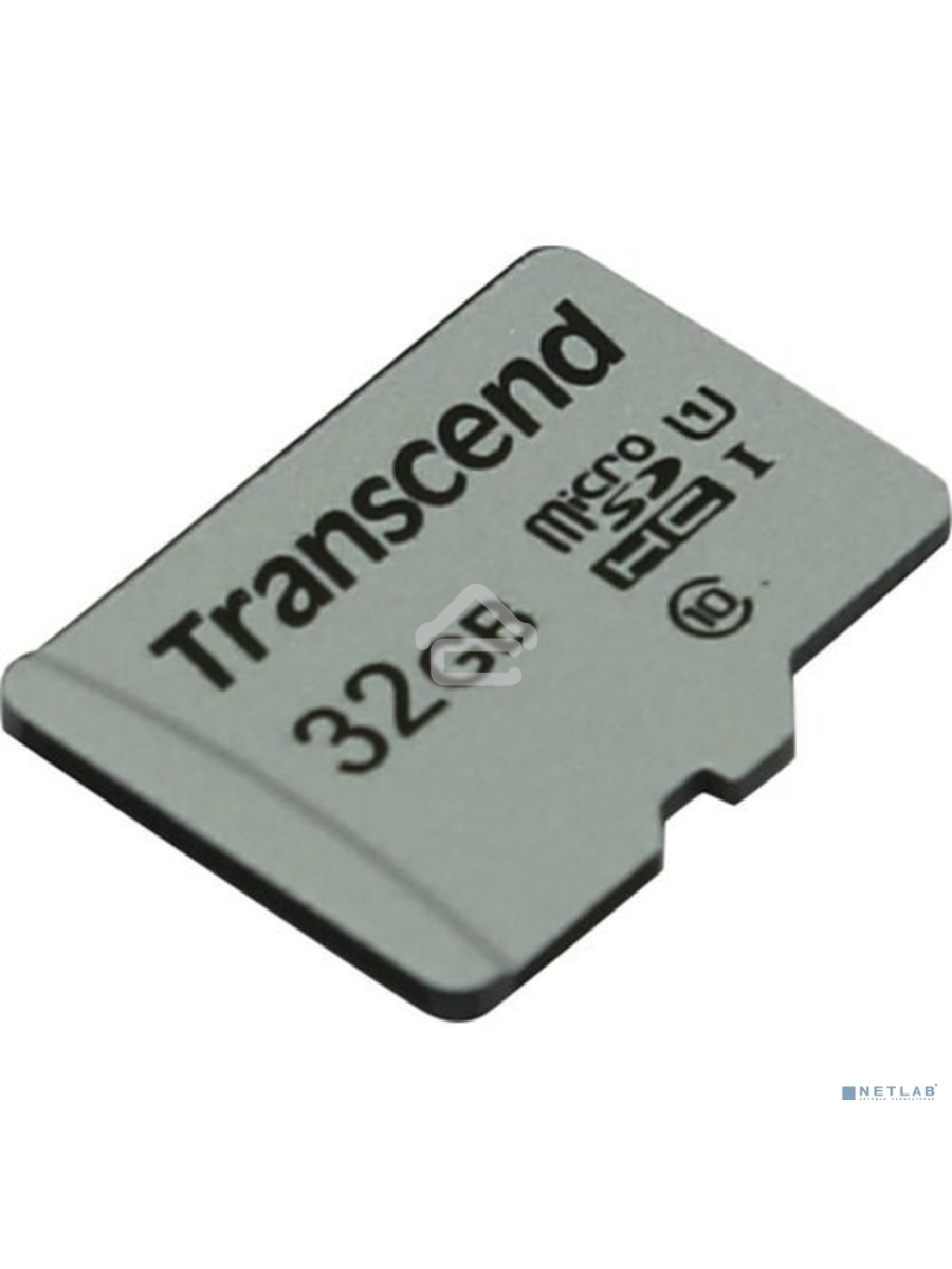 Флеш карта microSD 32GB Transcend microSDHC Class 10 UHS-1 U1, (без адаптера), TLC
