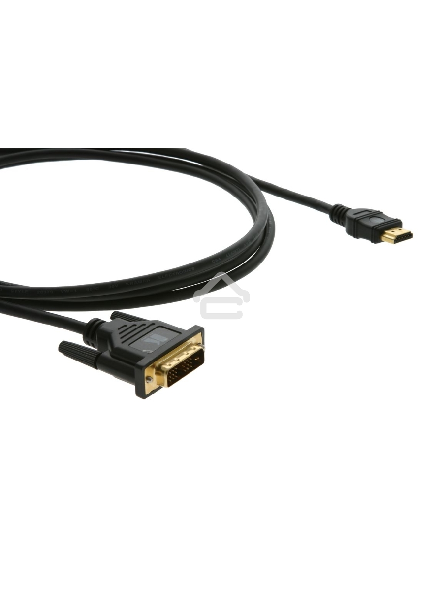 Кабель Kramer C-HM/DM-15 HDMI-DVI (Вилка - Вилка), 4,6 м