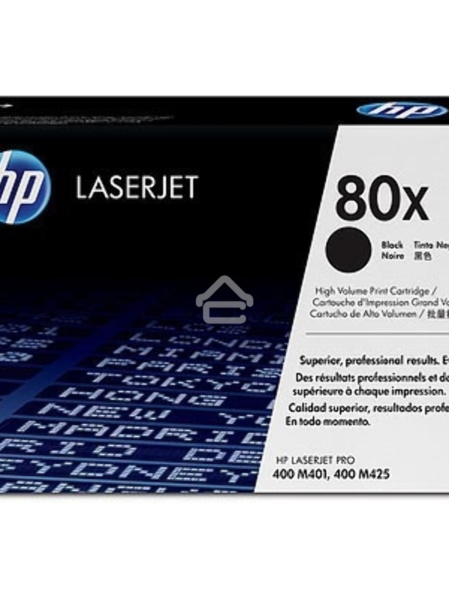 Картридж лазерный HP CF280X черный LaserJet Pro 400 M401/M425 (6900стр.)
