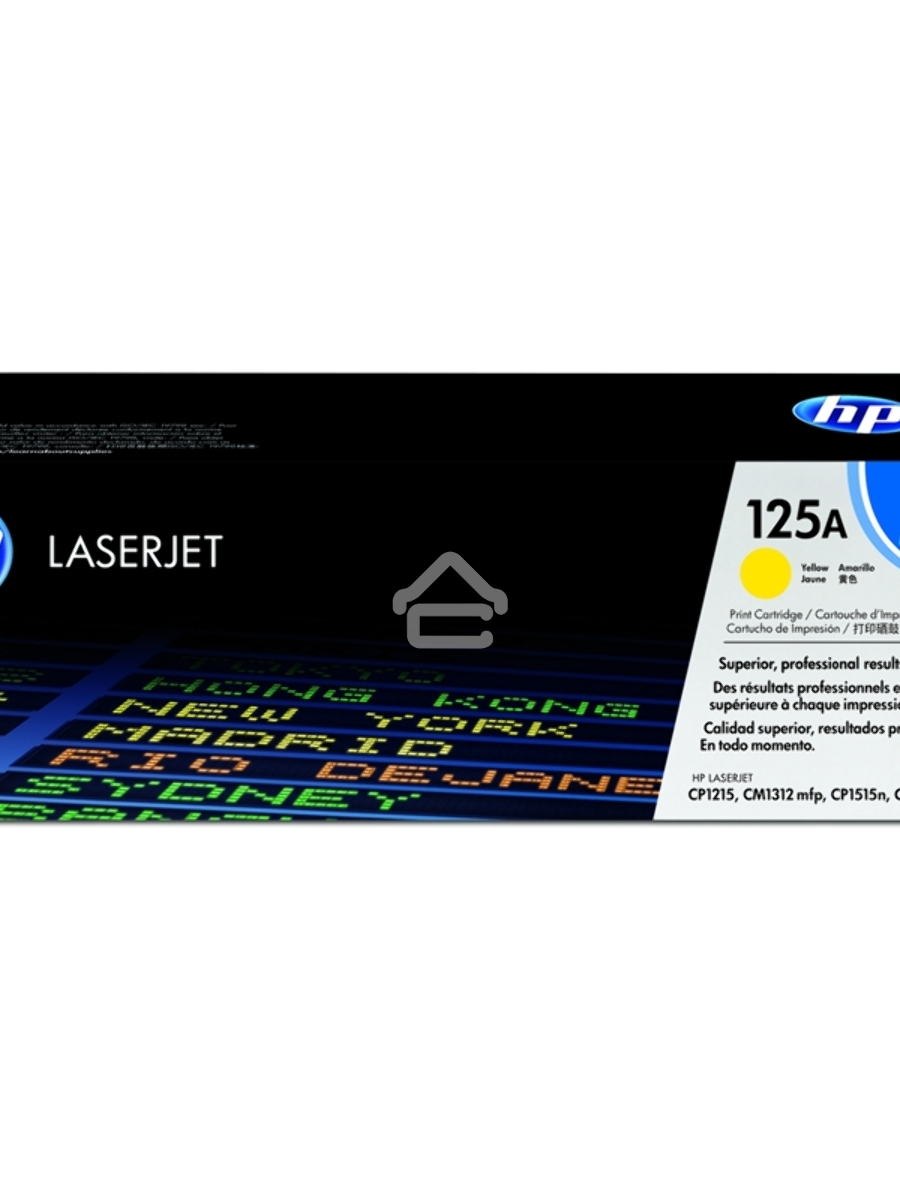 Картридж лазерный HP CB542A желтый LJ P1215/1515 (1400стр.)