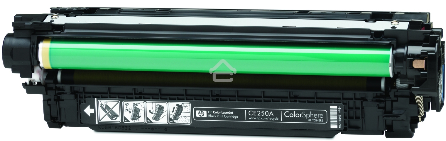 Картридж лазерный HP CE250A черный для CLJ CM3530/CP3525 5000стр.