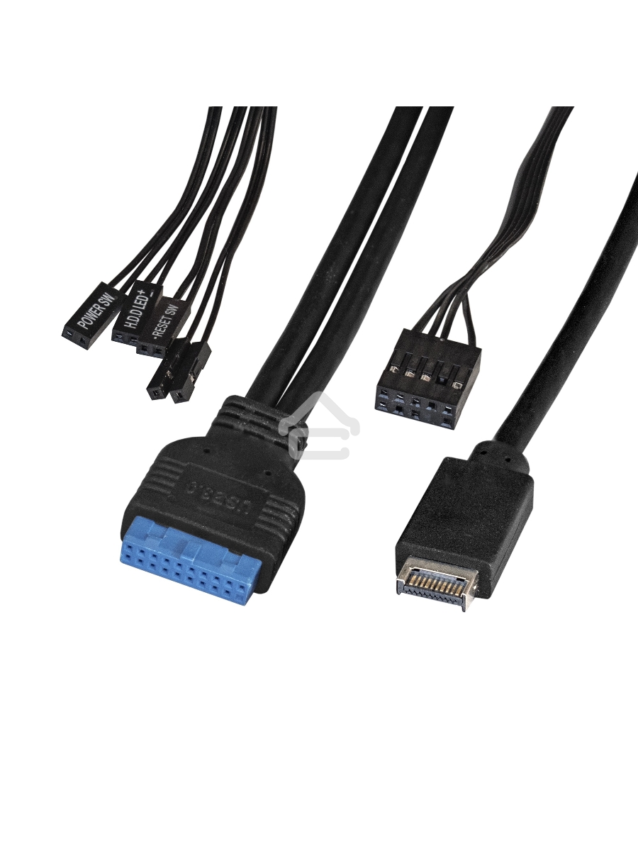 Компьютерный корпус Miditower ExeGate XP-332UC-XP400 (ATX, XP400 с вент. 12см, 2*USB3.0+1*TypeC, аудио, черный)