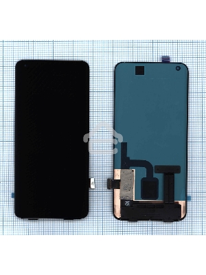 Дисплей для Xiaomi Mi10 в сборе с тачскрином черный