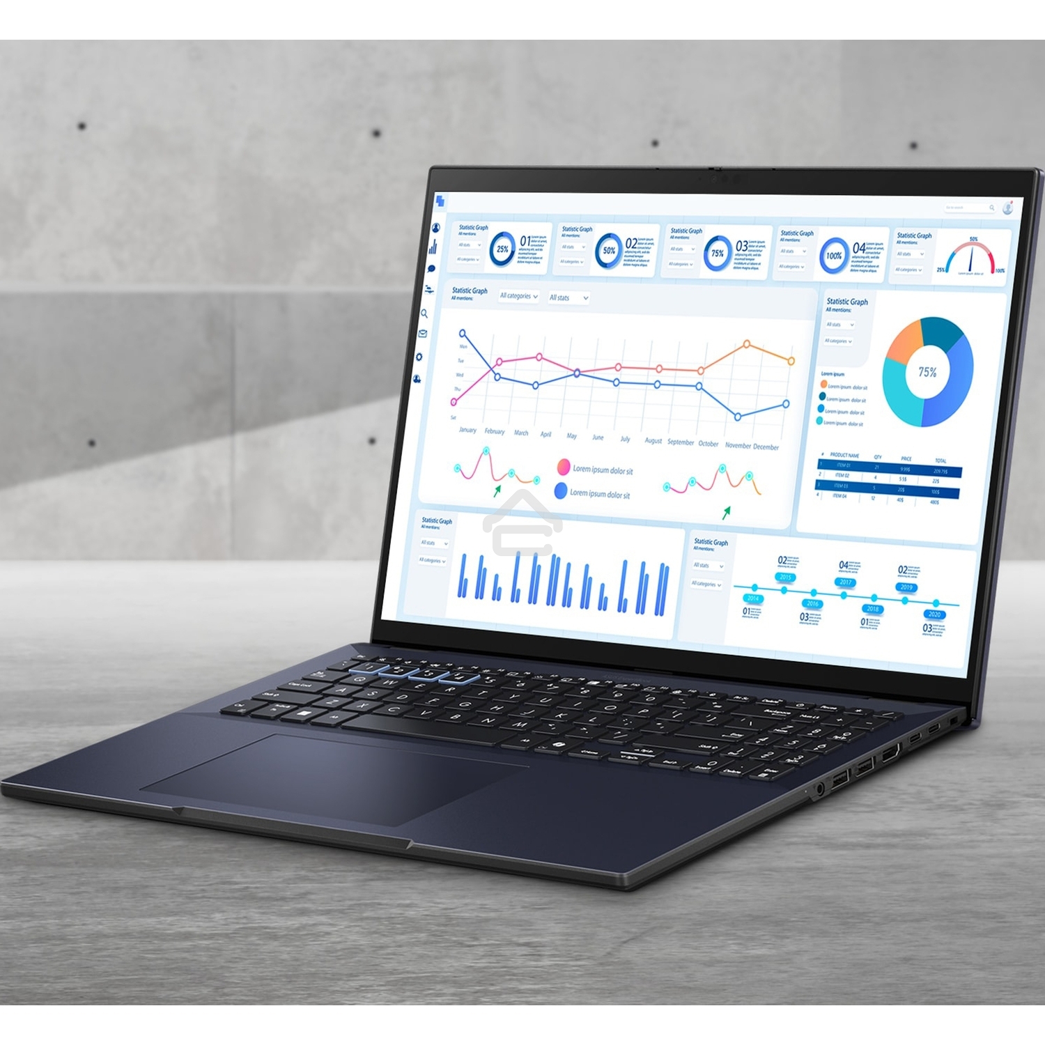 Ноутбук Asus Expertbook B3 B3604CVA-Q90151 Core i5 1335U 16Gb SSD512Gb Intel Iris Xe graphics 16