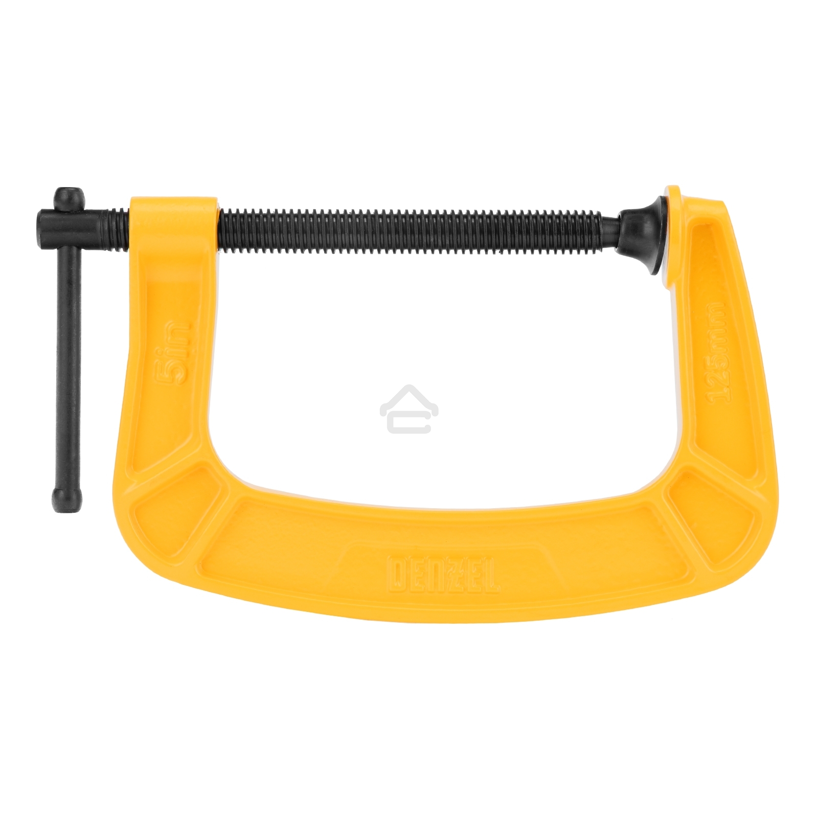 Струбцина Denzel G-образная, усиленная, 125 мм