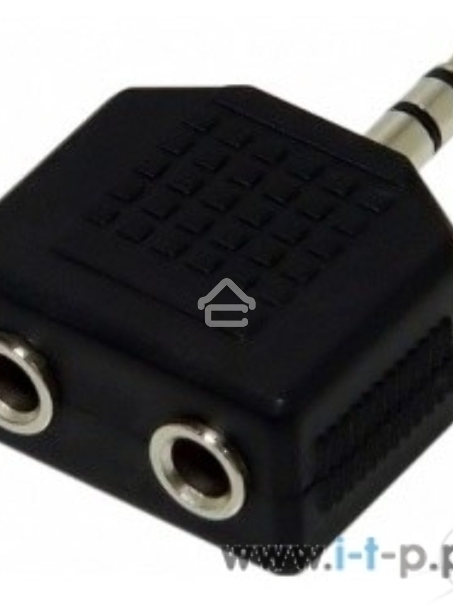 Переходник разветвитель аудио VCOM 3.5 Jack (M) - 2x3.5 Jack (F), стерео <VAD7847> 