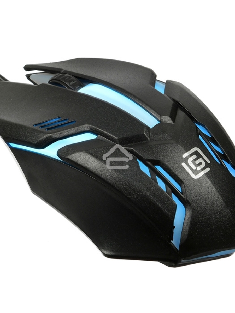 Мышь проводная Oklick 396M INSOMNIA черный, 1000 dpi, USB, кнопки - 3