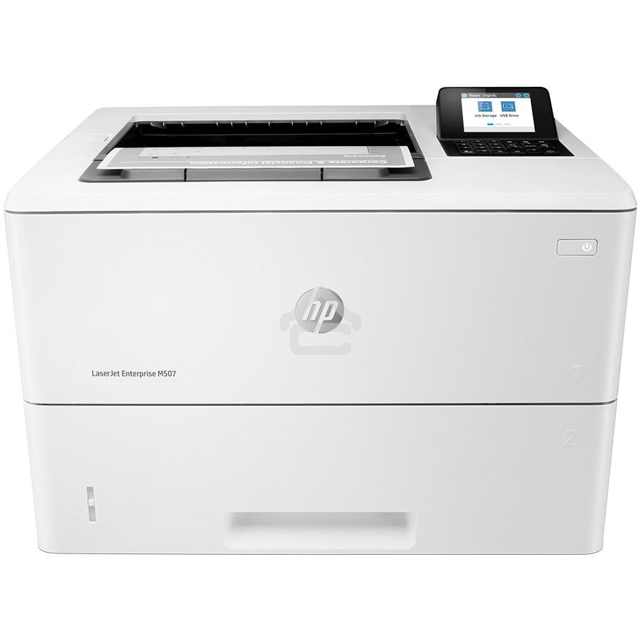 Принтер лазерный HP LaserJet Enterprise M507dn (1PV87A), A4, ч/б, печ. до 43 стр/мин, 1200 x 1200 dpi, USB, RJ-45, Air Print, Mopria
