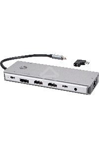 Usb концентратор TypeC -->(2HDMI+DP)4K*60Hz+3USB3.0+TC+USB2.0+RJ45+SD+TF+PD+audio+TCадаптер