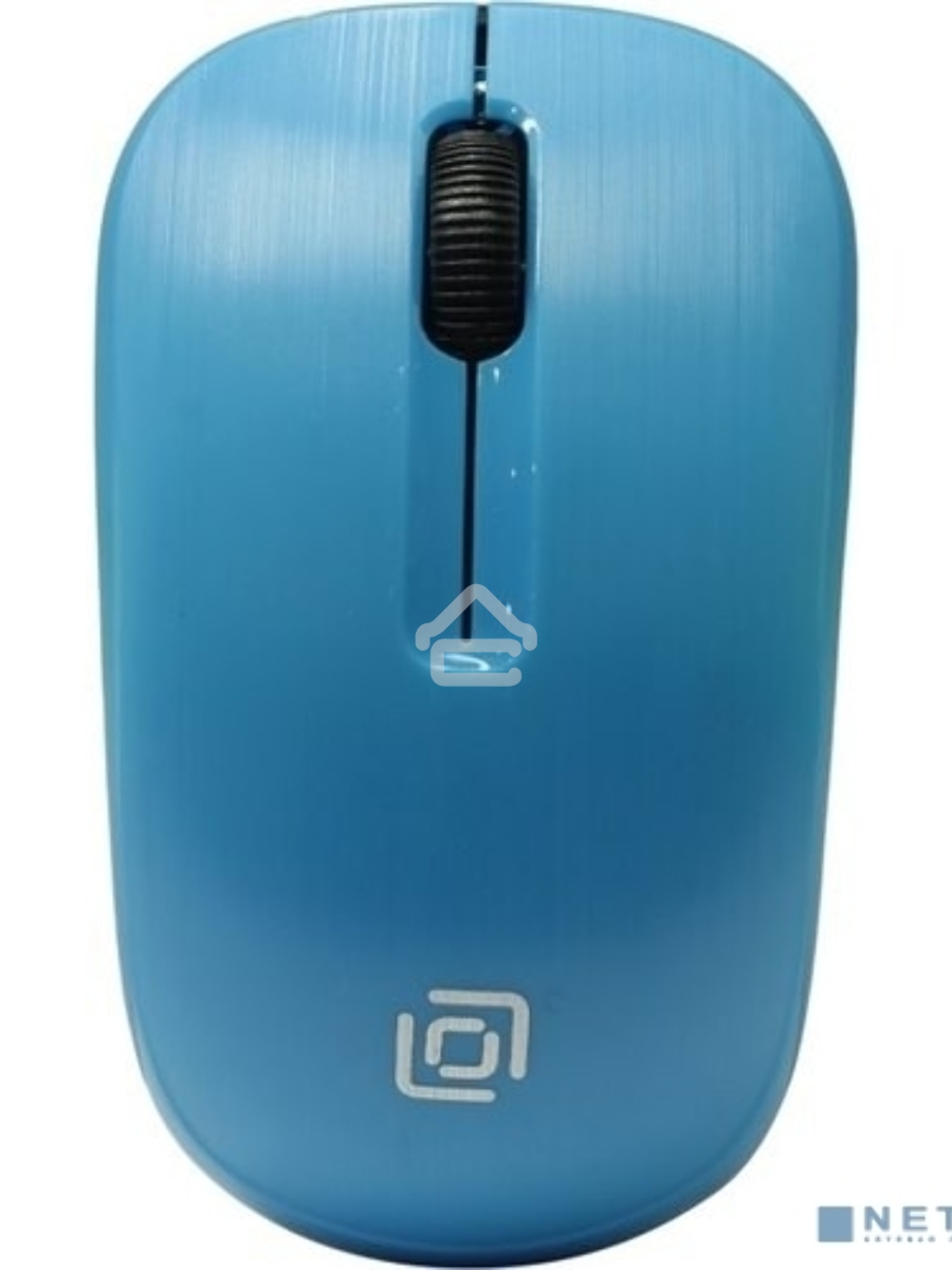 Мышь беспроводная Oklick 525MW голубой, 1000 dpi, радиоканал, USB, кнопки - 3