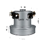 Мотор (двигатель) для пылесосов универсальный 1200W d130mm