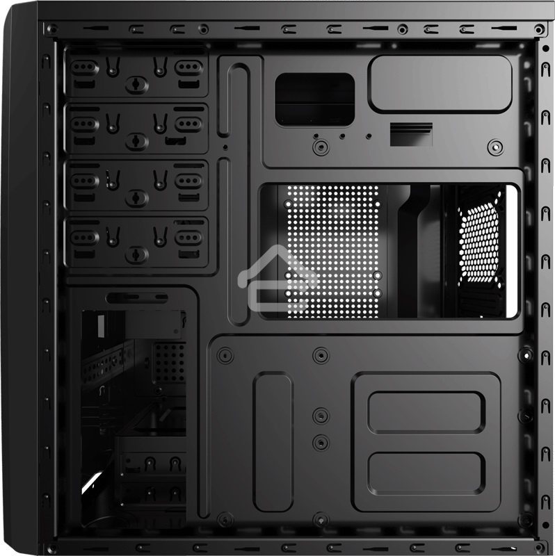 Компьютерный корпус Aerocool / Formula CS-1101 черный без БП ATX 2x120mm 1x140mm 2xUSB2.0 1xUSB3.0 audio